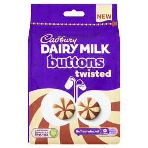 Cadbury Dairy milk Buttons Twisted 105g