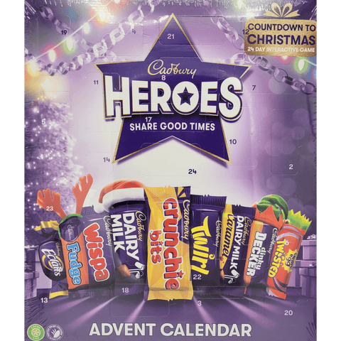 Cadbury Heroes Advent calendar 230g