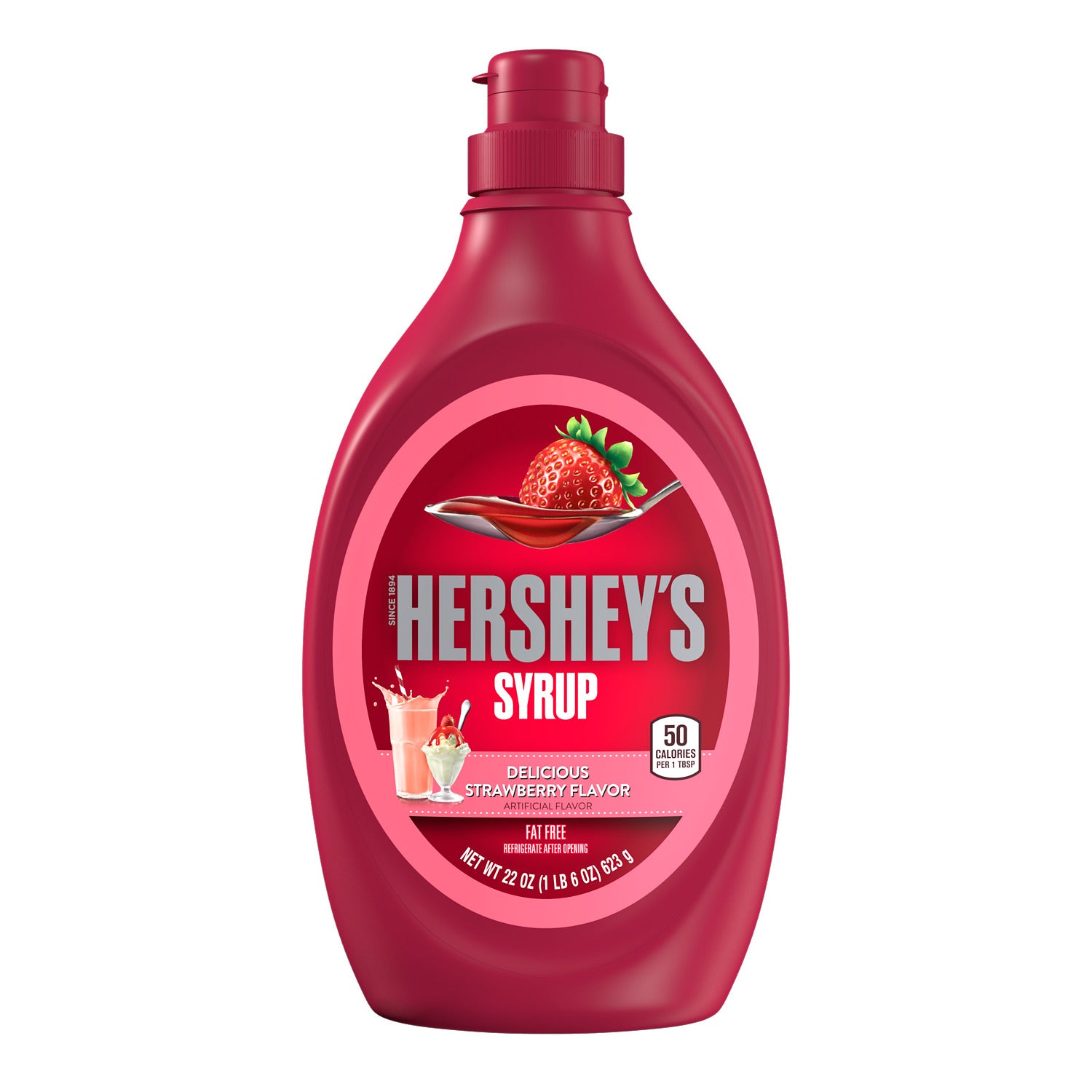 Hershey's Strawberry Syrup, 623g