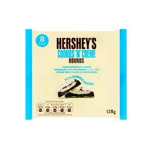 Hersheys Cookies and Creme Rounds 8-pack, 128g