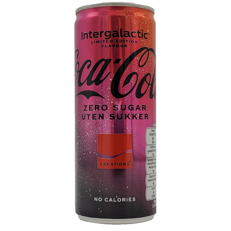 Coca-Cola Intergalactic Zero Limited Edition, 250ml