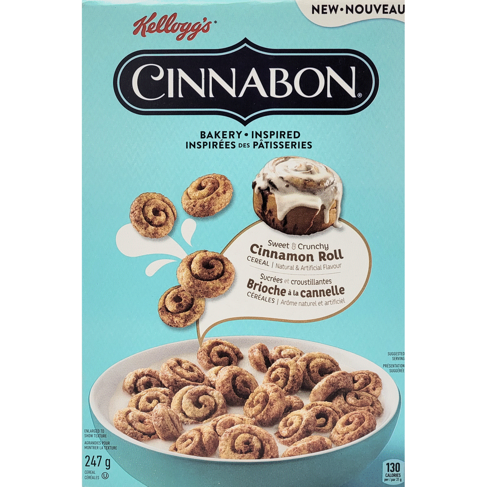 Kellogg's Cinnabon Cinnamon Roll Cereal A Taste of Home Haarlem