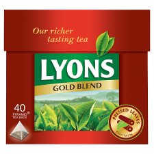 Lyons Gold Tea Bags 40's