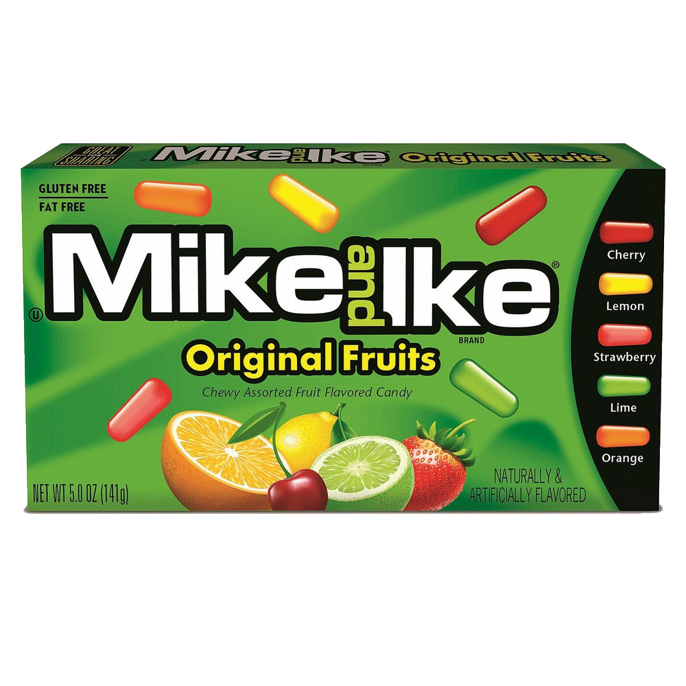 Mike and Ike Original Fruits theater box, 141g