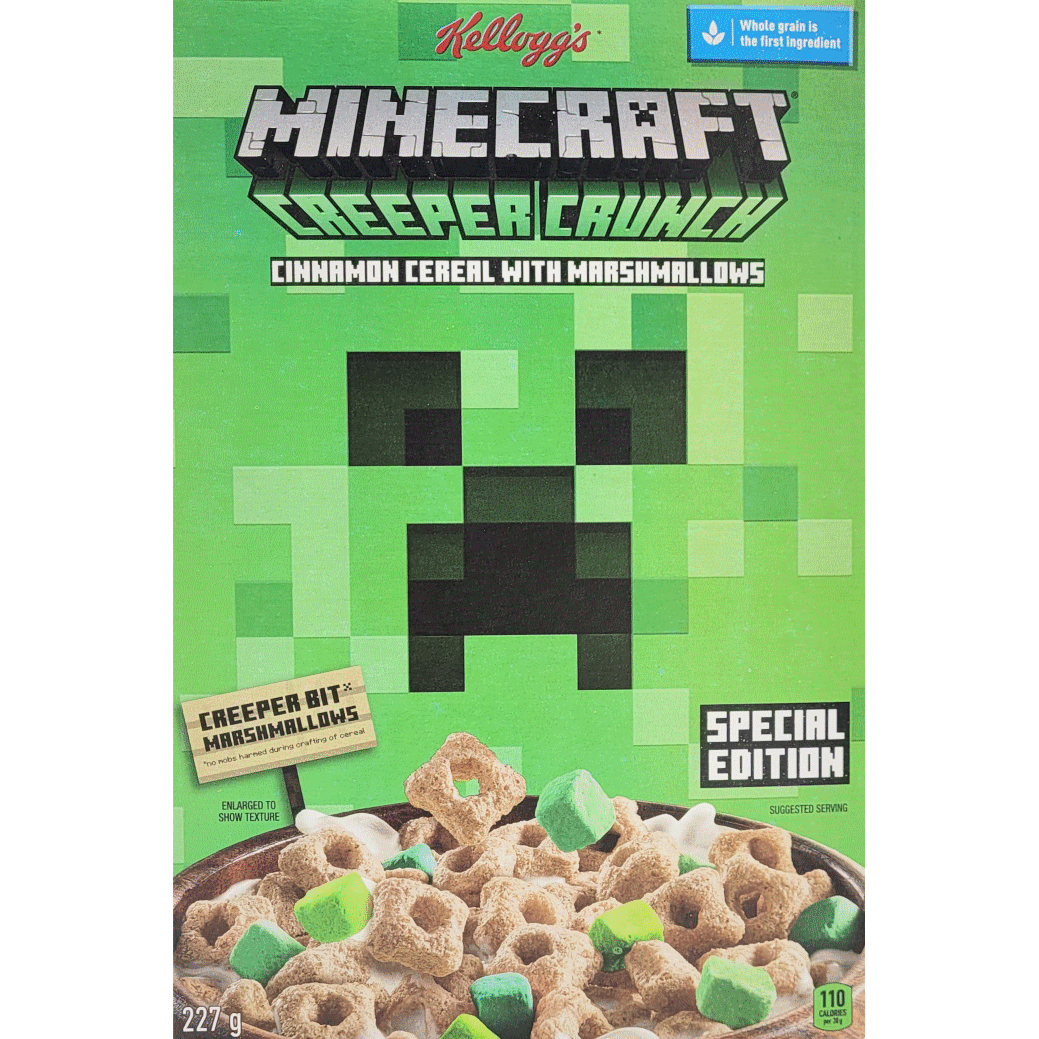 Kelloggs Minecraft Cereal 227g
