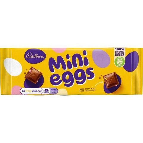 Cadbury Mini Egg Bar, 110g