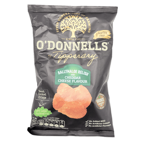 O'Donnells Ballymaloe and Cheddar Crisps, 50g