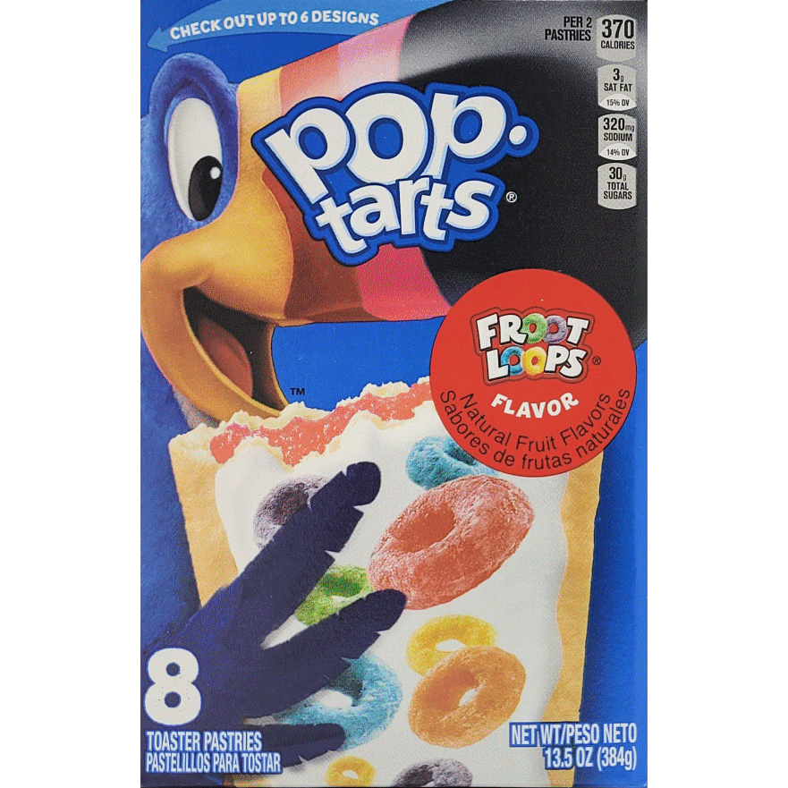 Kellog's Pop Tarts Froot Loops 8-pack