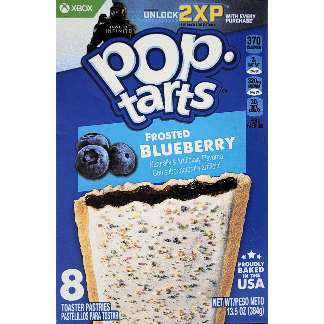 Pop Tarts Blueberry 8-pack