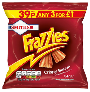 Smiths Frazzles Crispy Bacon 34g
