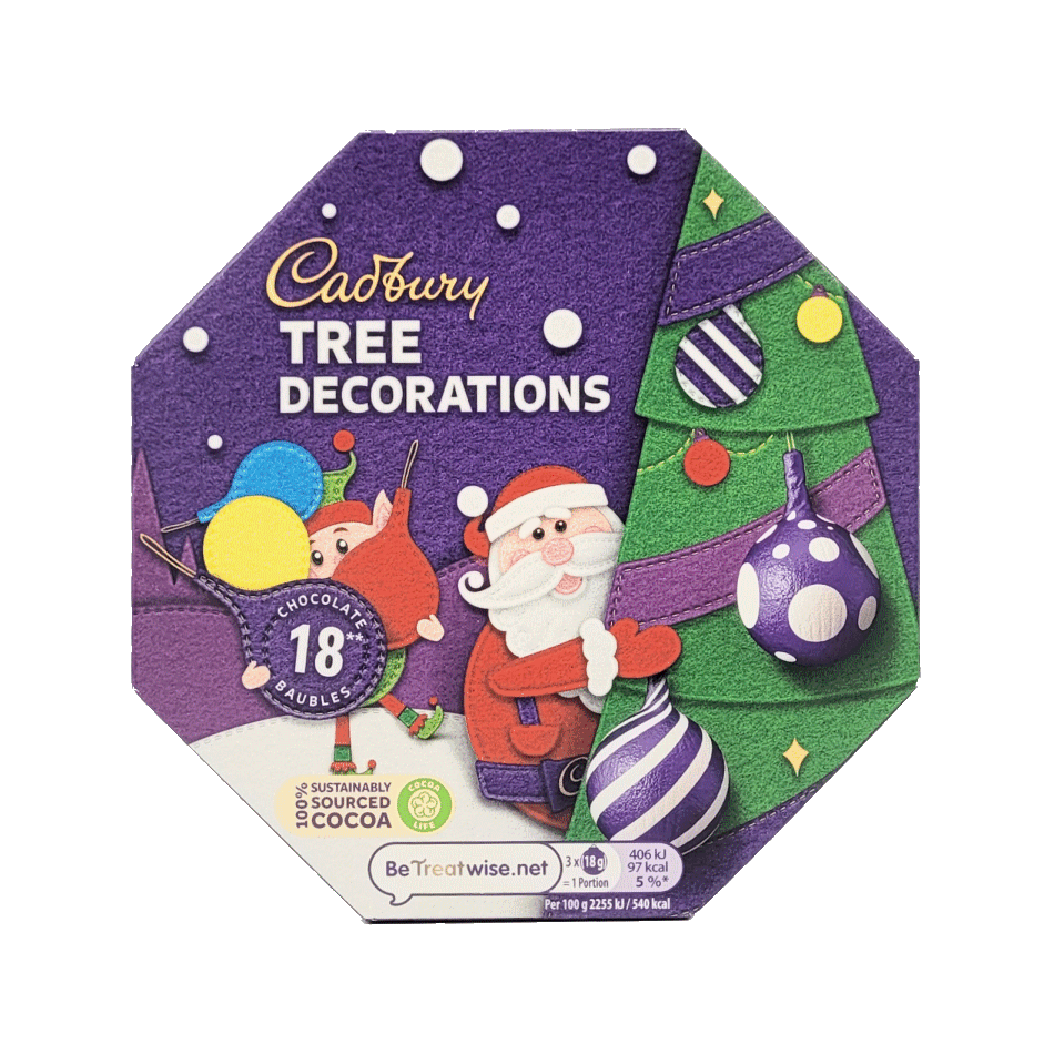 Cadbury Tree Decorations 108g