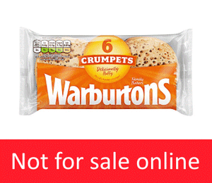 Warburtons Crumpets 6-pack